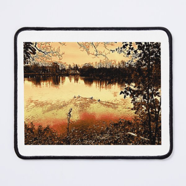 Item preview, Notre Dame Neon Lake designed and sold by 21CenturyMonads.