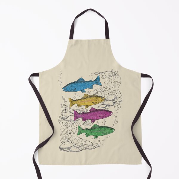 Item preview, Trout Fishing. Vintage. designed and sold by EunsooLee.