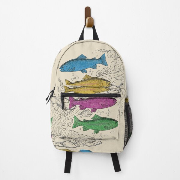 Item preview, Trout Fishing. Vintage. designed and sold by EunsooLee.