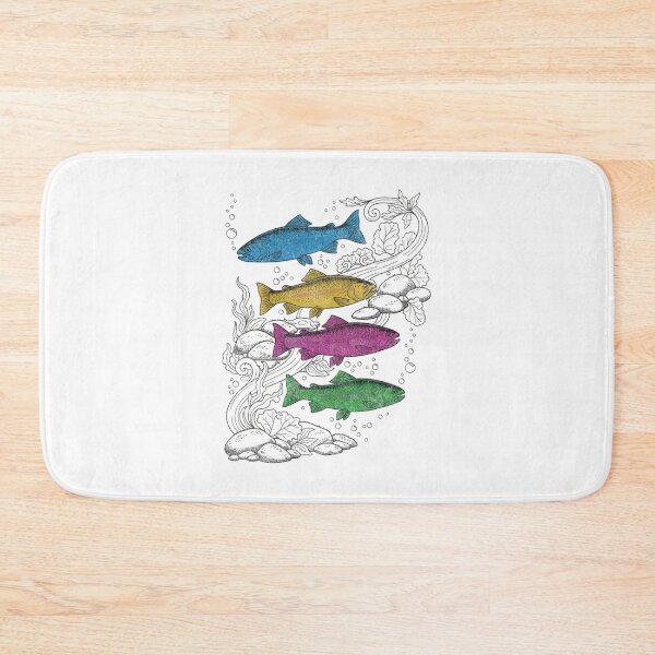 Item preview, Trout Fishing. Vintage. designed and sold by EunsooLee.