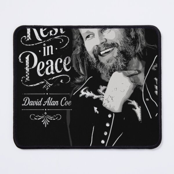 Item preview, David Allan Coe Vintage Style Fan Design designed and sold by Marjan Lotffy.