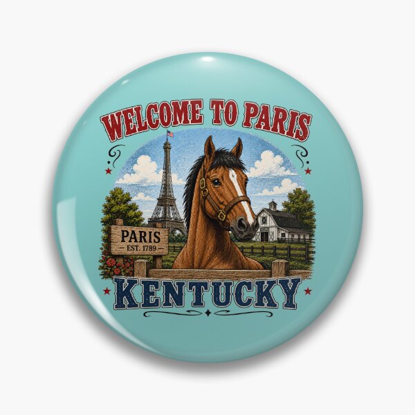 Item preview, Welcome to Paris Kentucky designed and sold by gotucoveredart.