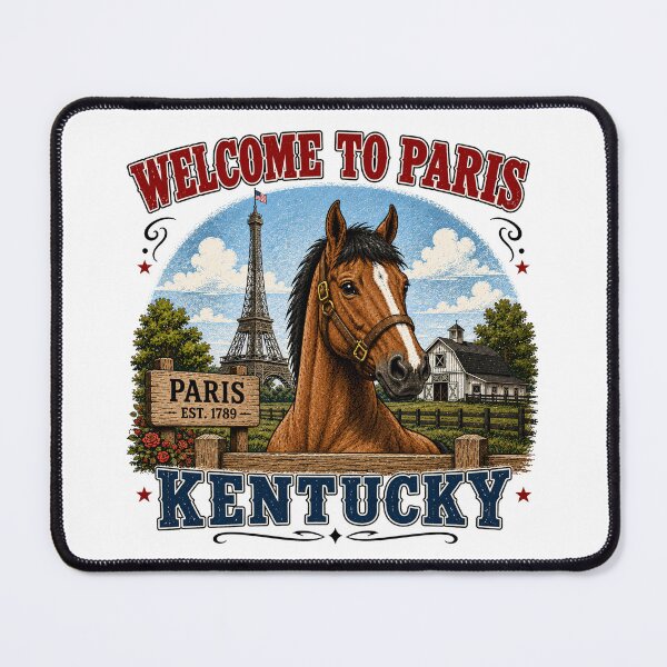 Artikelvorschau, Willkommen in Paris, Kentucky entworfen und verkauft von gotucoveredart.