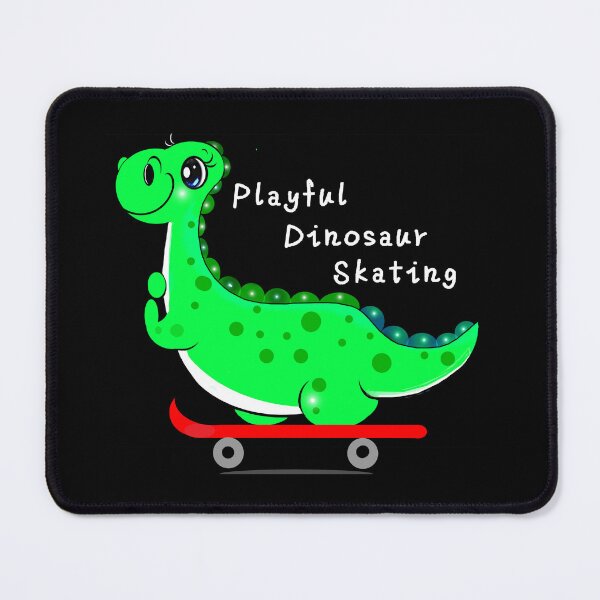 Item preview, Playful Dinosaur Skating designed and sold by Shirley cute art .