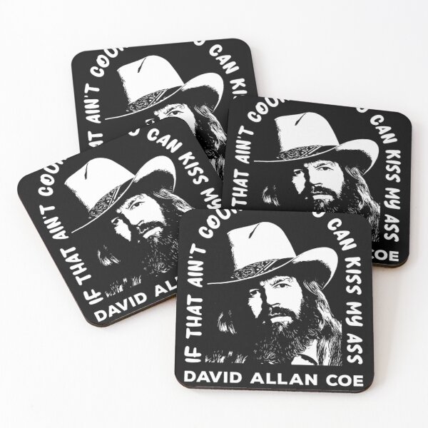 Item preview, David Allan Coe  Retro Classic Country Music designed and sold by Marjan Lotffy.