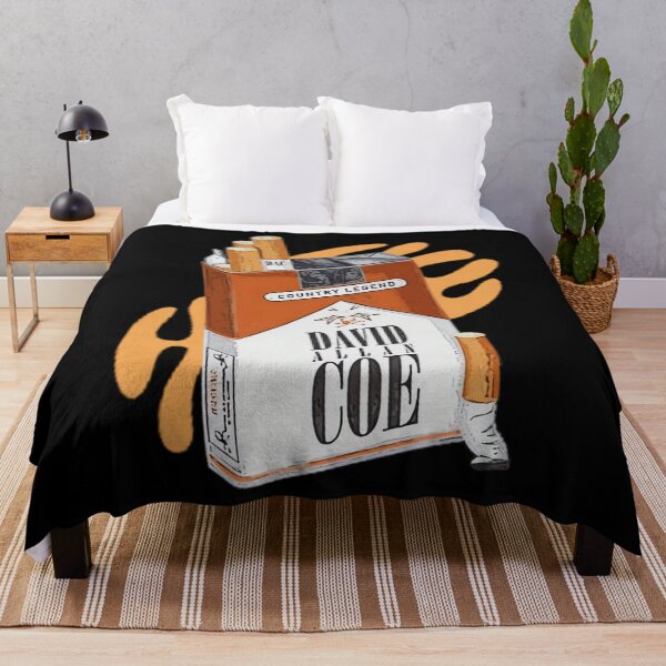 Item preview, David Allan Coe Vintage Style Fan Design designed and sold by Marjan Lotffy.