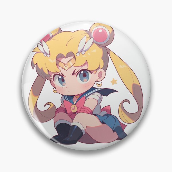 Item preview, Chibi Sailor Moon Sticker designed and sold by Solace Sparkles.