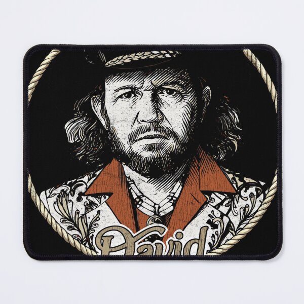 Item preview, David Allan Coe Original Retro Style Fan Design designed and sold by Marjan Lotffy.