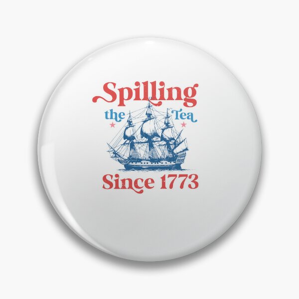Item preview, Spilling The Tea Since 1773 Patriotic Us History Teacher designed and sold by phoebelevine.