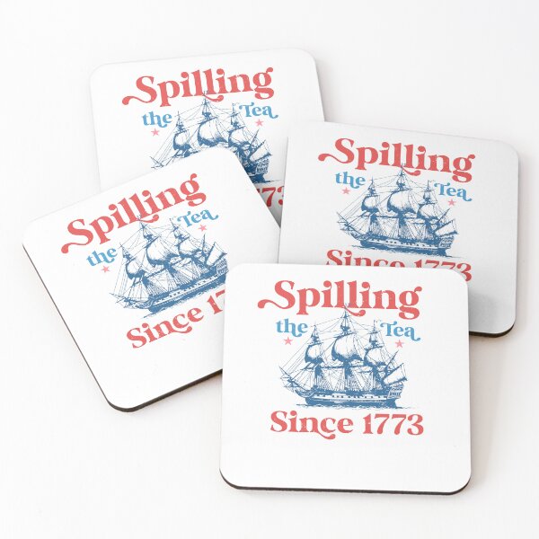 Item preview, Spilling The Tea Since 1773 Patriotic Us History Teacher designed and sold by phoebelevine.