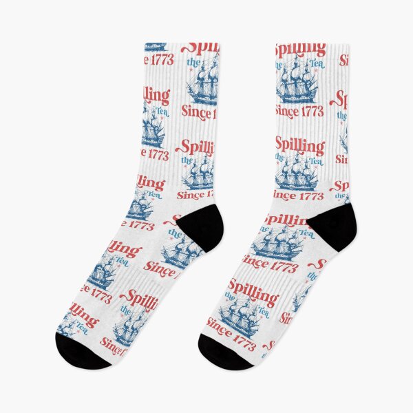Item preview, Spilling The Tea Since 1773 Patriotic Us History Teacher designed and sold by phoebelevine.