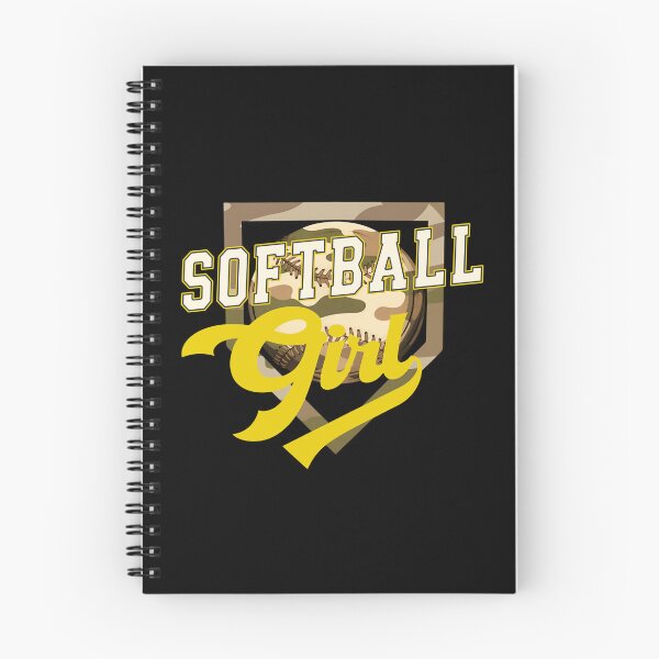 Artikelvorschau, Camo Softball Girl Grafik-T-Shirt entworfen und verkauft von LashondaGreen89.
