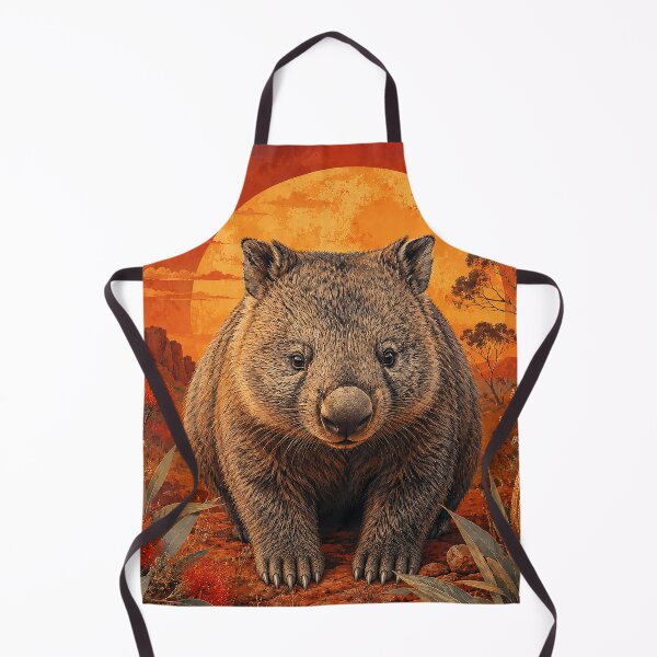Item preview, Wombat Under the Outback Sun designed and sold by Pixel Junkies Studio.