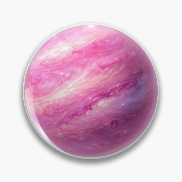 Item preview, Pink Purple Mystical Whimsical Planet designed and sold by CelesticaShop.