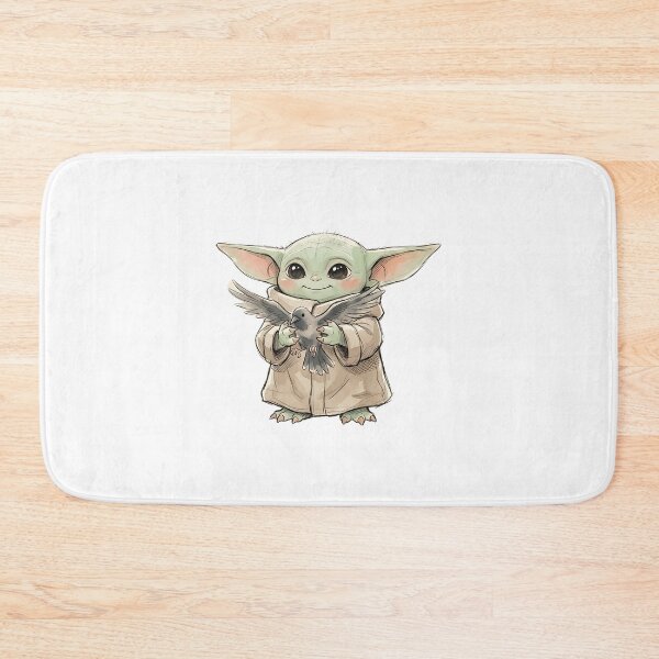 Item preview, BABY YODA FLYING CROW designed and sold by LIS AND MELIVERSO.