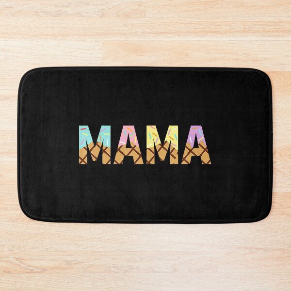 Item preview, Mama Ice Cream Lettering Cute Family Celebration designed and sold by zamiokaline.