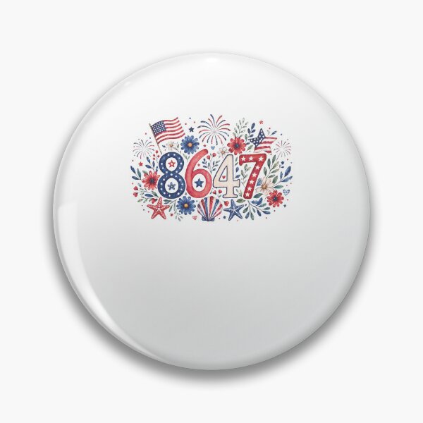 Item preview, Patriotic 8647 Wildflowers Fireworks American Flag 4th of July designed and sold by phoebelevine.
