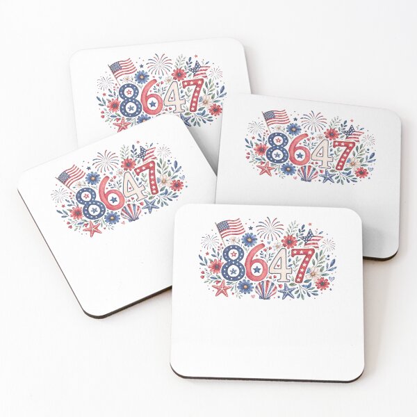 Item preview, Patriotic 8647 Wildflowers Fireworks American Flag 4th of July designed and sold by phoebelevine.