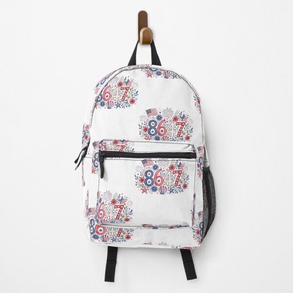 Item preview, Patriotic 8647 Wildflowers Fireworks American Flag 4th of July designed and sold by phoebelevine.