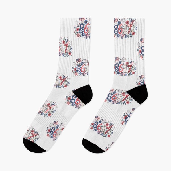 Item preview, Patriotic 8647 Wildflowers Fireworks American Flag 4th of July designed and sold by phoebelevine.