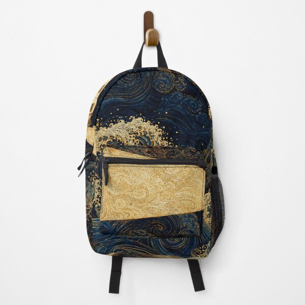 Item preview, Golden Lighthouse Under a Wild Midnight Sea designed and sold by eliramaison.