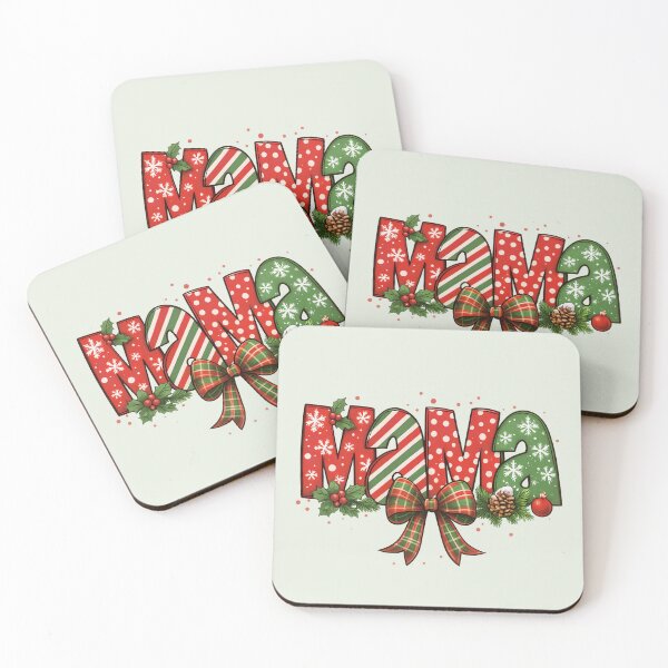 Item preview, Mama Christmas Retro Holiday Style designed and sold by wingoo22.
