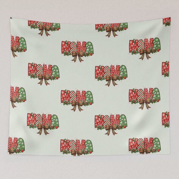 Item preview, Mama Christmas Retro Holiday Style designed and sold by wingoo22.