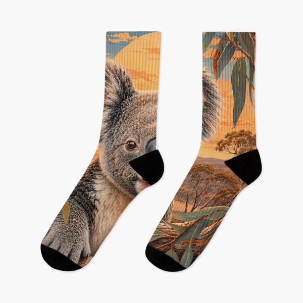 Item preview, Koala at Golden Sunset designed and sold by Pixel Junkies Studio.