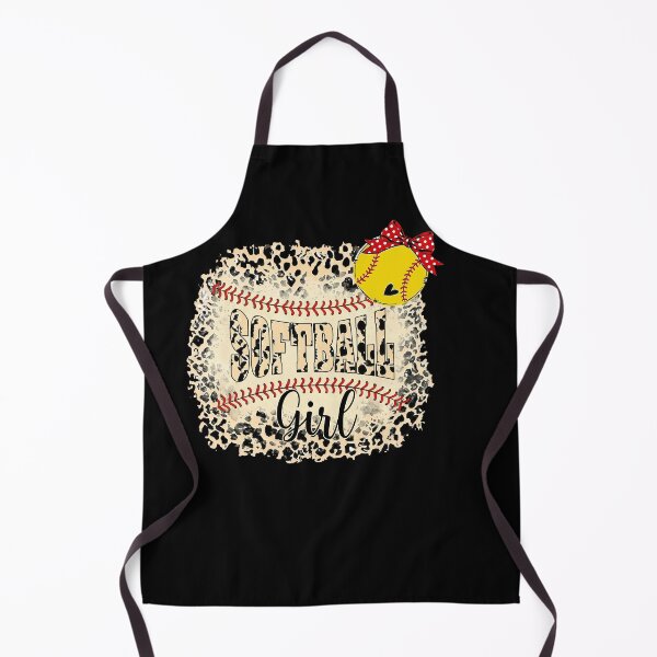 Item preview, Leopard Softball Girl Bow Tee designed and sold by LashondaGreen89.