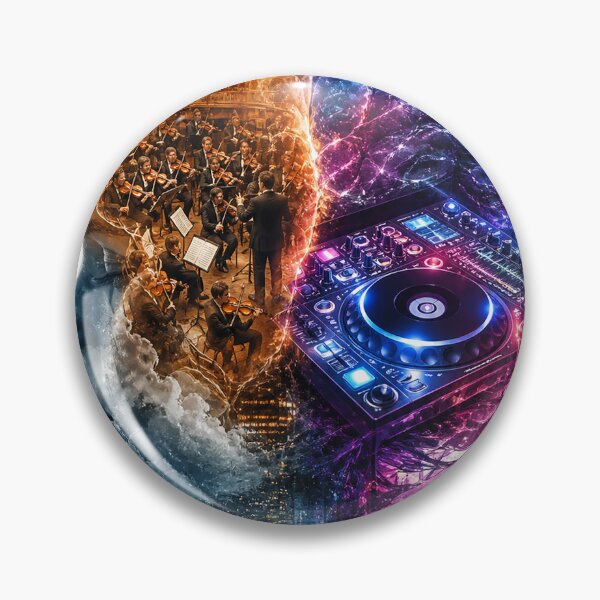 Item preview, The Dual Soul of Music: Violin & Vinyl designed and sold by Style-InkPulse.