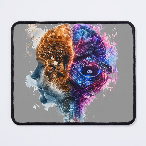 Item preview, The Dual Soul of Music: Violin & Vinyl designed and sold by Style-InkPulse.