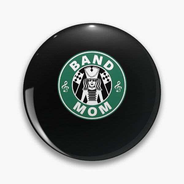 Item preview, Band Mom Marching Music Mom Instrument Logo designed and sold by phoebelevine.