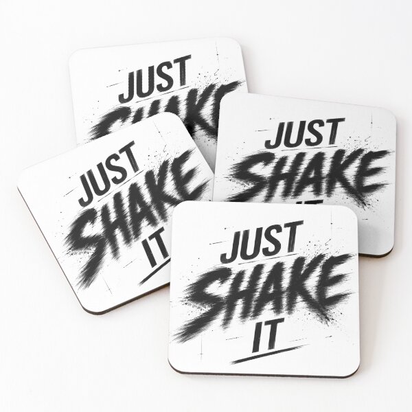 Item preview, Just Shake It Typography Poster designed and sold by Newthingzy.