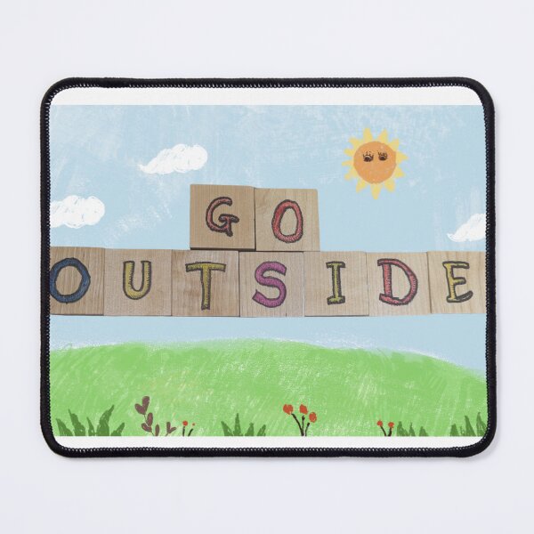 Item preview, Go Outside and Touch Grass (It Helps) designed and sold by Sssage's.