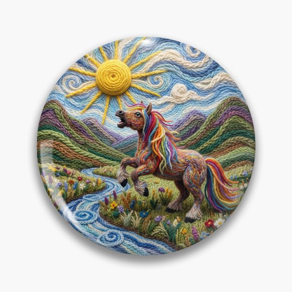 Item preview, Yarn Horse Feels His Oats designed and sold by Tridentulus.