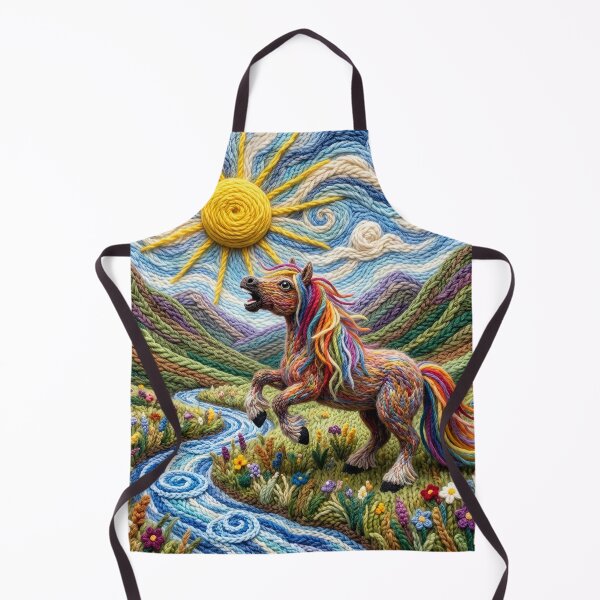 Item preview, Yarn Horse Feels His Oats designed and sold by Tridentulus.