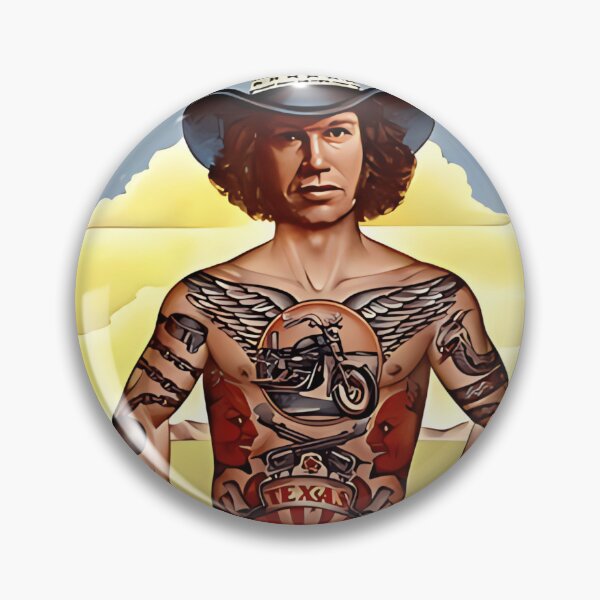 Item preview, David Allan Coe Vintage Style designed and sold by Marjan Lotffy.