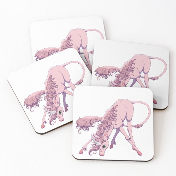 Item preview, Pink Unicorn Foal Sticker designed and sold by quokkabear.