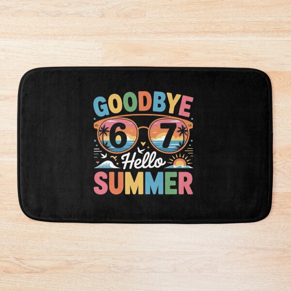 Item preview, Goodbye 6 7 Hello Summer Last Day of School Teacher Student designed and sold by grounabslaninal.