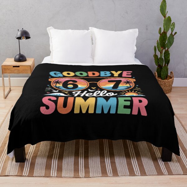 Item preview, Goodbye 6 7 Hello Summer Last Day of School Teacher Student designed and sold by grounabslaninal.
