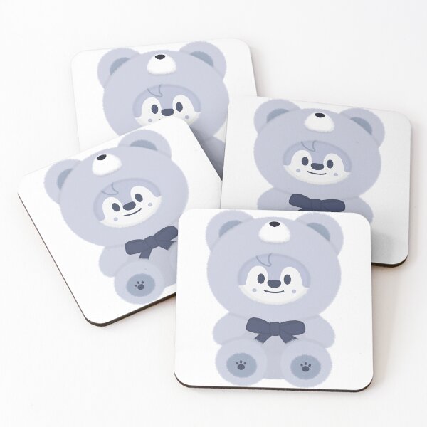 Item preview, SKZOO Wolf Chan teddy bear - SKZOO EVERYWHERE ALL AROUND THE WORLD designed and sold by 0627june.