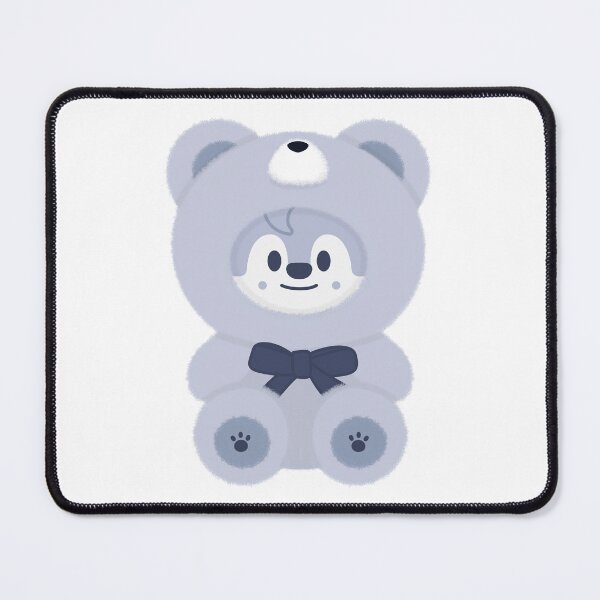 Item preview, SKZOO Wolf Chan teddy bear - SKZOO EVERYWHERE ALL AROUND THE WORLD designed and sold by 0627june.