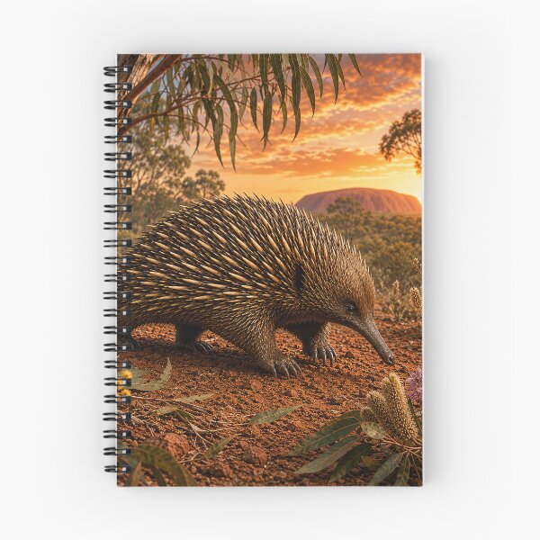 Item preview, Echidna in the Outback Glow designed and sold by Pixel Junkies Studio.
