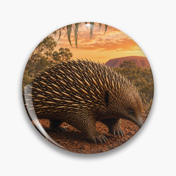 Item preview, Echidna in the Outback Glow designed and sold by Pixel Junkies Studio.