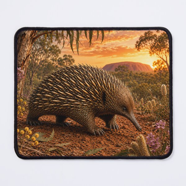 Item preview, Echidna in the Outback Glow designed and sold by Pixel Junkies Studio.