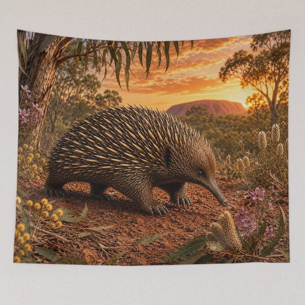 Item preview, Echidna in the Outback Glow designed and sold by Pixel Junkies Studio.