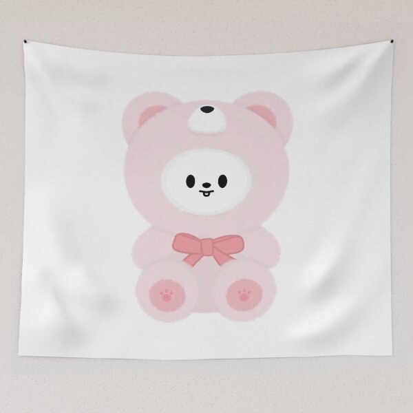 Item preview, SKZOO Leebit teddy bear - SKZOO EVERYWHERE ALL AROUND THE WORLD designed and sold by 0627june.