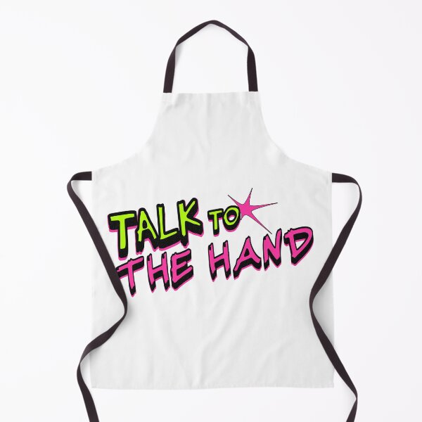 Item preview, Talk to the Hand – Retro 90s Slang Neon Graphic designed and sold by Retro Callback.