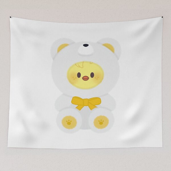 Item preview, SKZOO BbokAri teddy bear - SKZOO EVERYWHERE ALL AROUND THE WORLD designed and sold by 0627june.