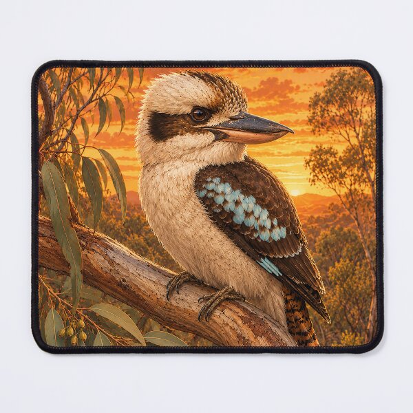 Item preview, Kookaburra at Sunset designed and sold by Pixel Junkies Studio.